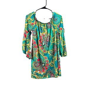 Auditions Women's Greenish Designed Top